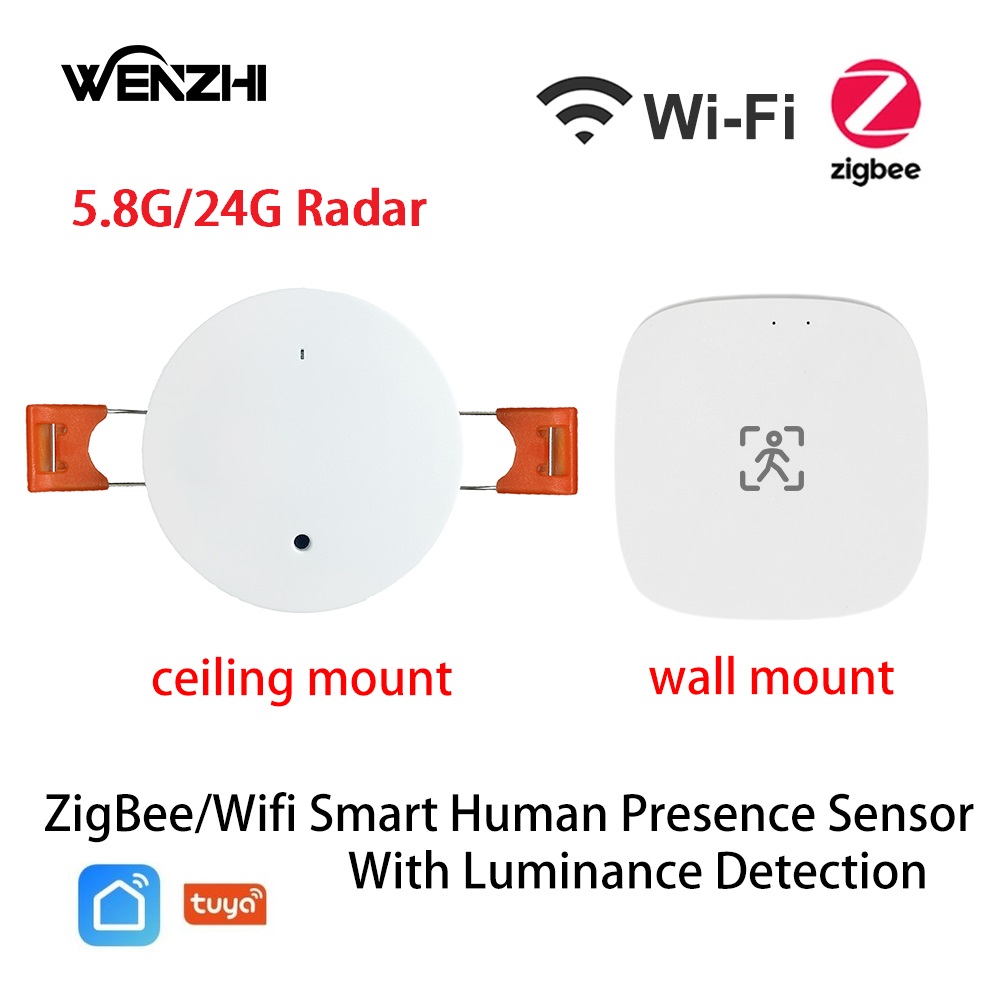 Zigbee Motion Sensor - ZigBee Wifi 5.8/24G MmWave Radar insan