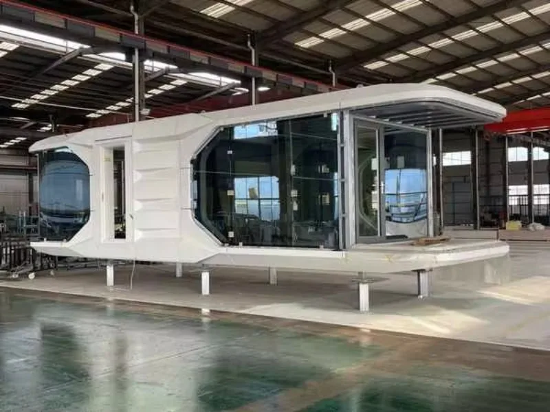 Airbnb Smart Home - Akıllı Uzay Kapsülü Tiny House Prefabrik