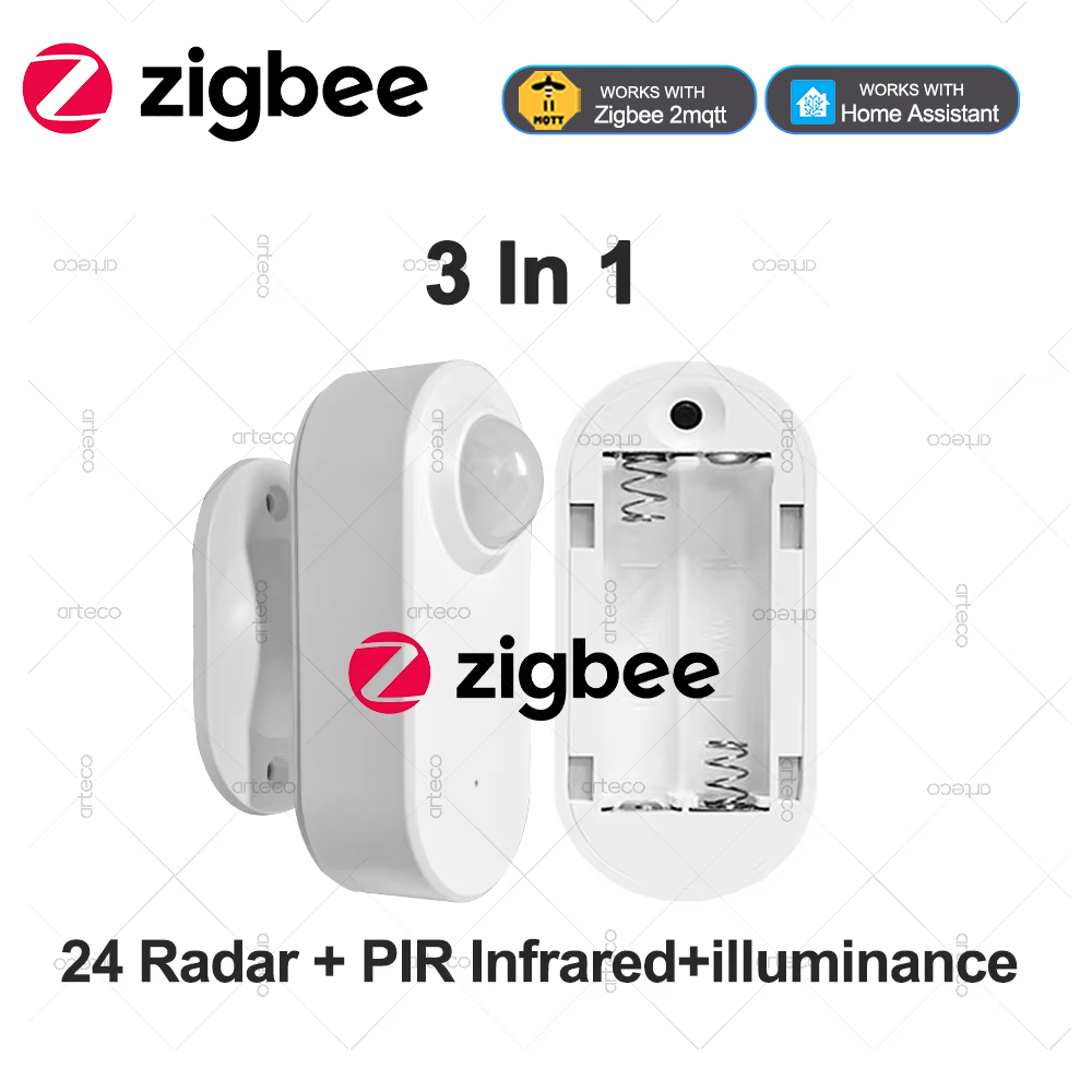 Zigbee Motion Sensor - 3'ü 1 Arada Zigbee İnsan Varlık