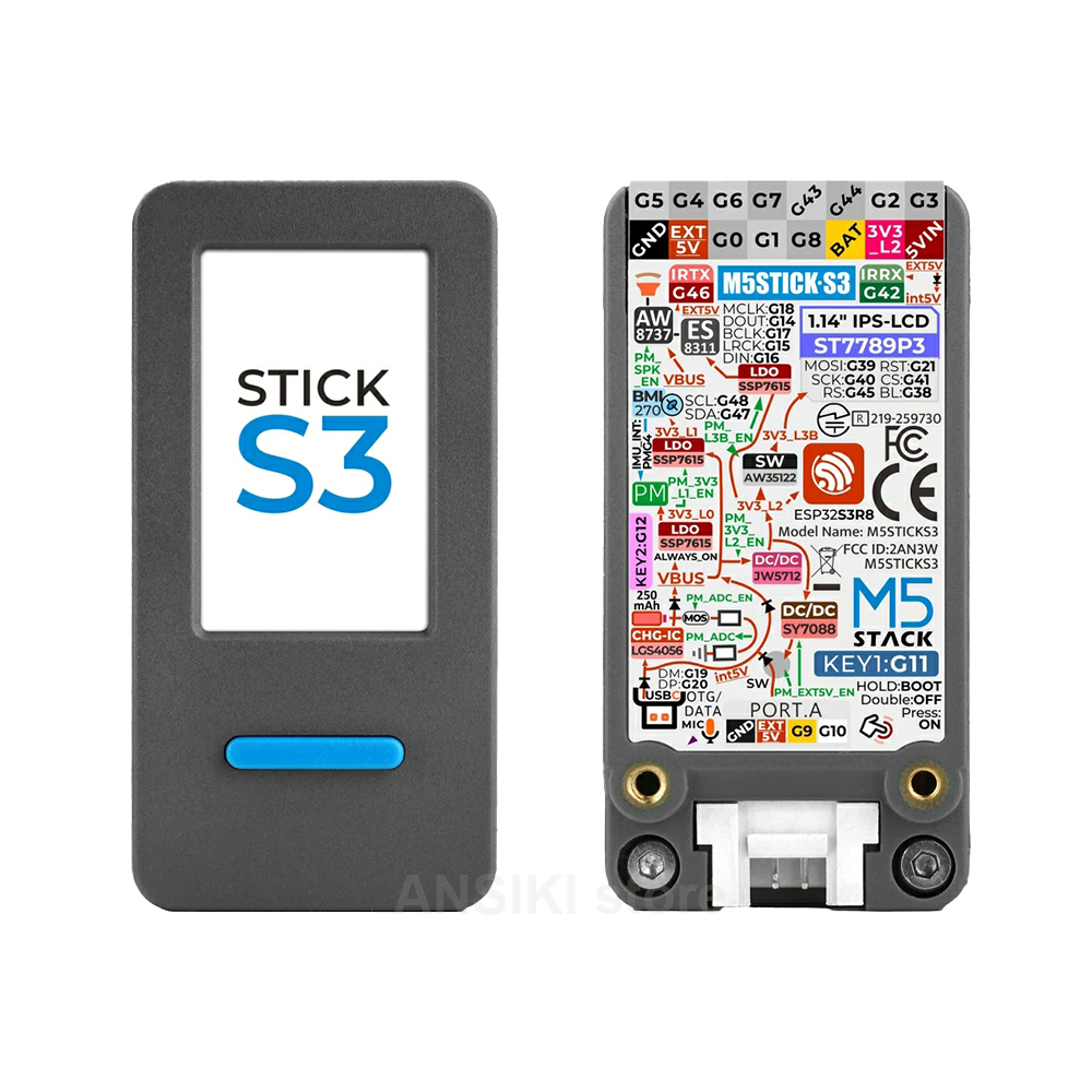 Smart Home Vimar - M5Stack M5StickS3 ESP32-S3 IoT Geliştirme Kiti,
