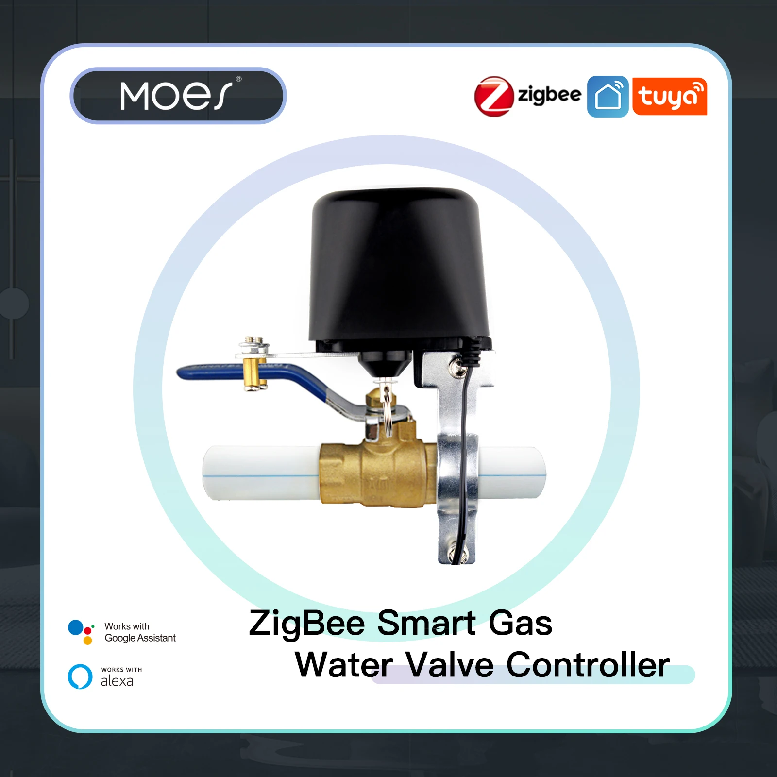 Smart Home Plus - MOES ZigBee 3.0 akıllı gaz su