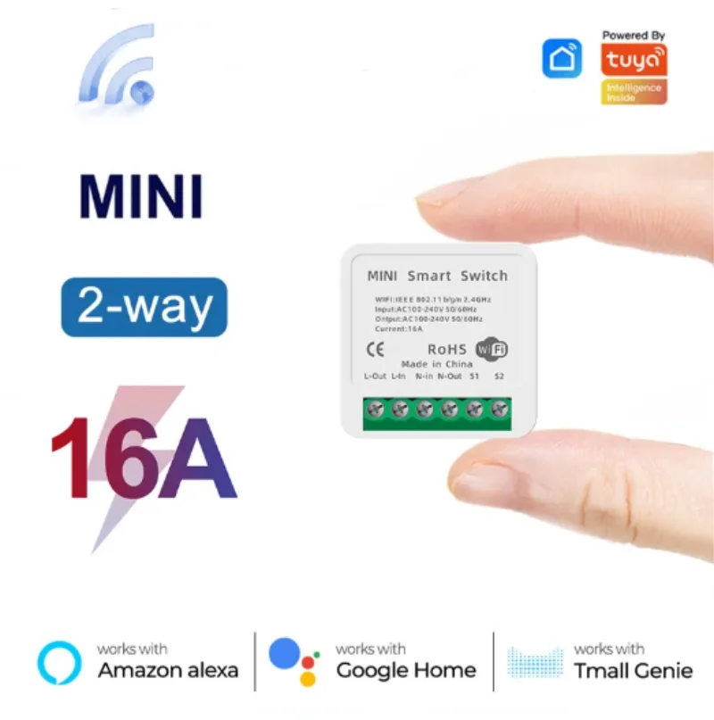 Smart Home Miniature - Tuya Mini 16A WiFi anahtarı akıllı