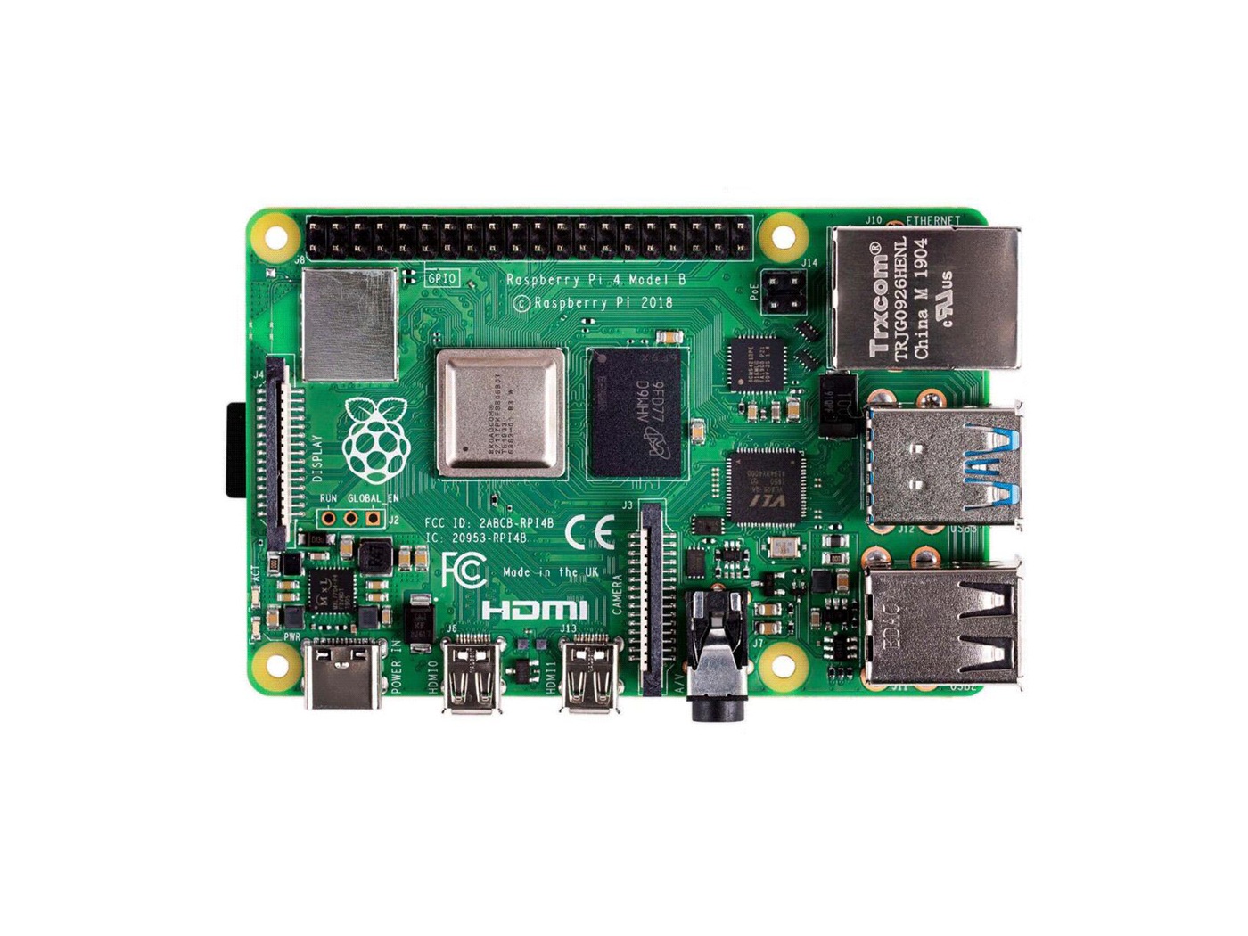 Smart Home Pc - Raspberry Pi 4 Bilgisayar Model B,