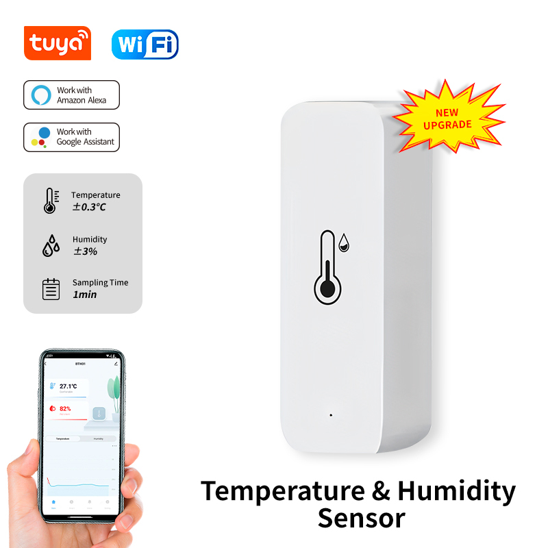 Smart Home News - Tuya WiFi Sıcaklık ve Nem Sensörü