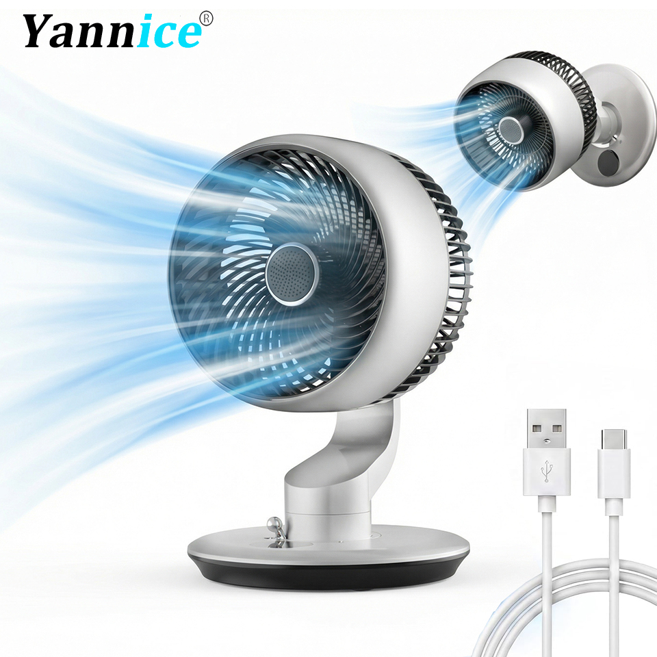 Smart Home Pc - 7800mAh USB Masa Vantilatörü 5 Hız