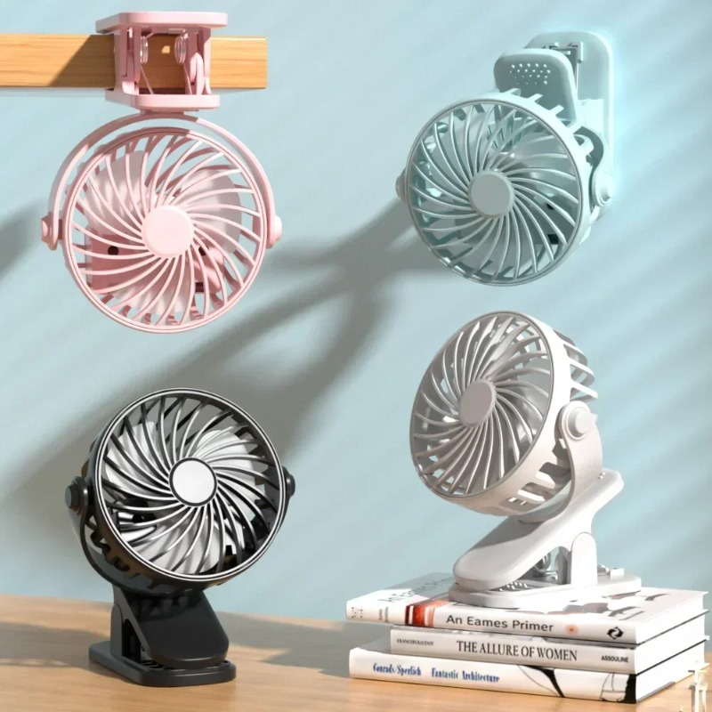 Smart Home Pc - Taşınabilir Klipsli Fan USB Masa Fanı