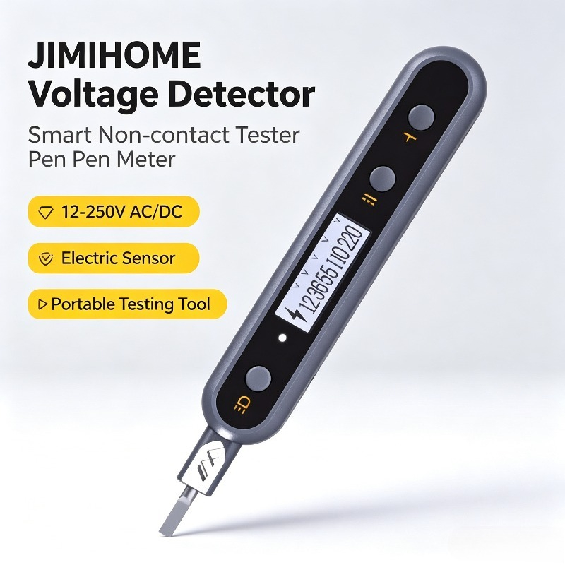 Smart Home Gadgets - JIMIHOME Gerilim Dedektörü Akıllı temassız Test
