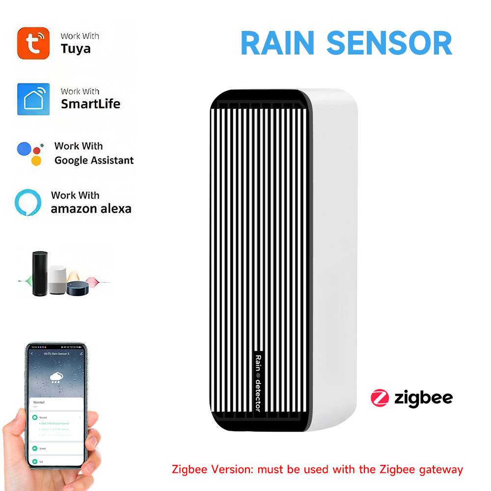 Smart Home Iot - Tuya ZigBee Yağmur Sensörü Tuya Yağmur
