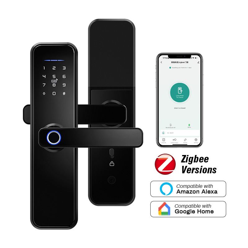 Airbnb Smart Home - Tuya Zigbee kapı kilitleri biyometrik parmak