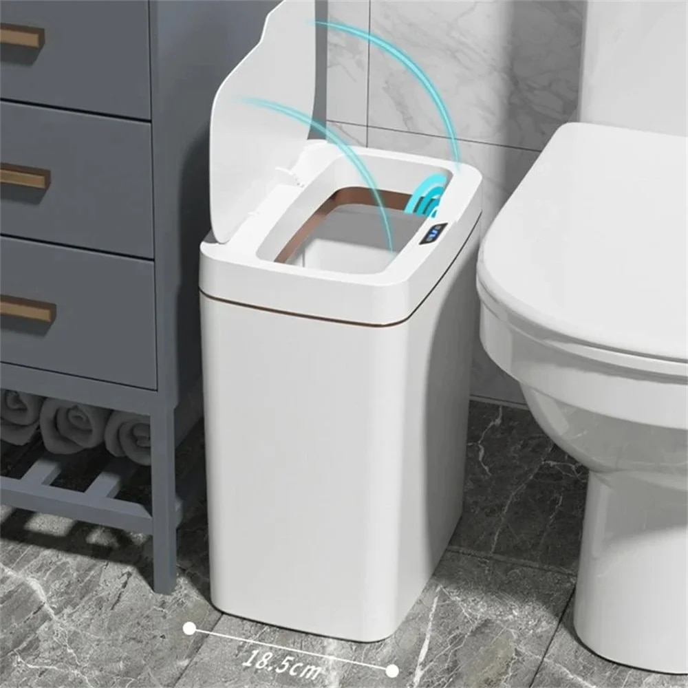 Smart Home Junkie - Akıllı banyo çöp tenekesi otomatik torbalama