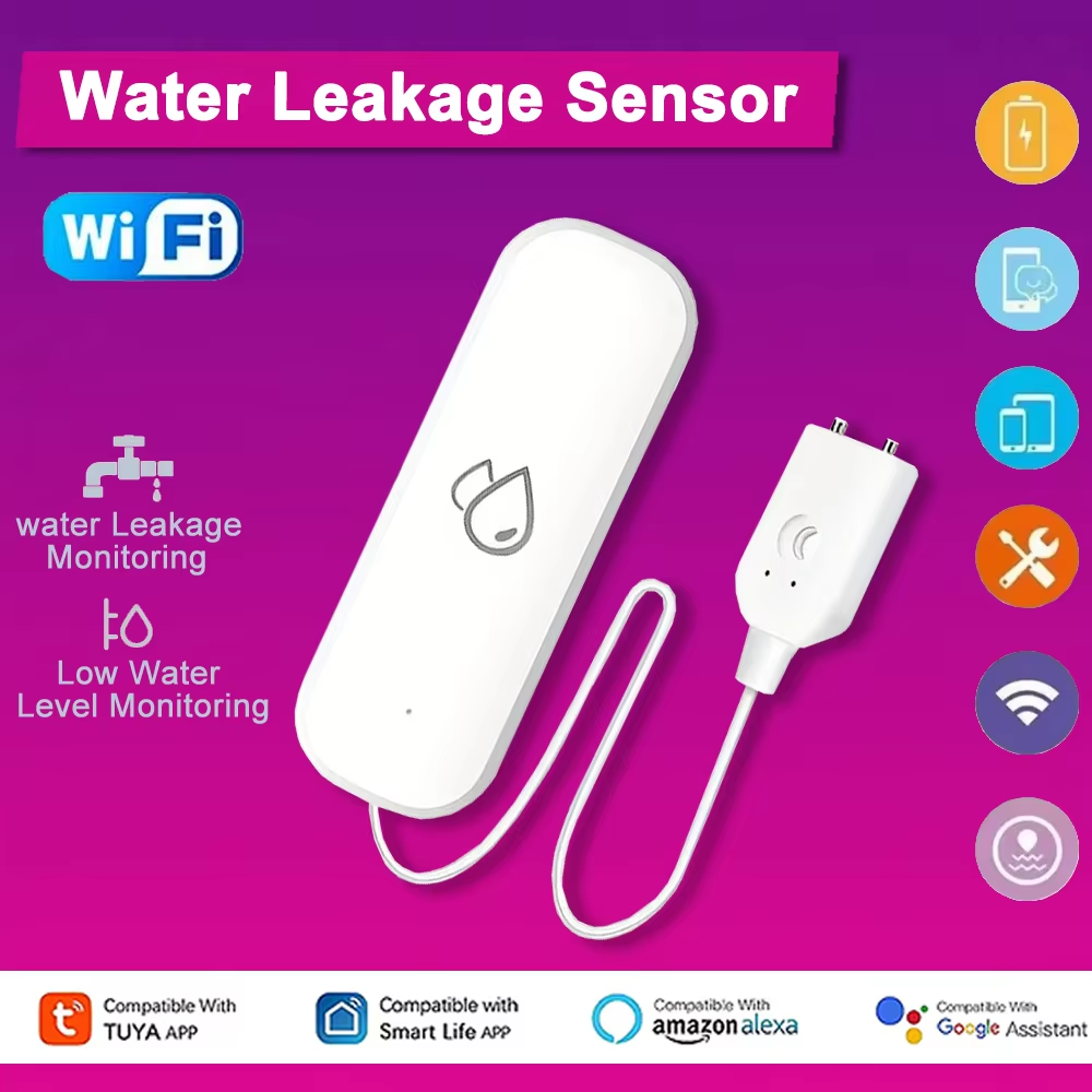 Smart Home News - Tuya WiFi Su Kaçağı Alarm Sensörü