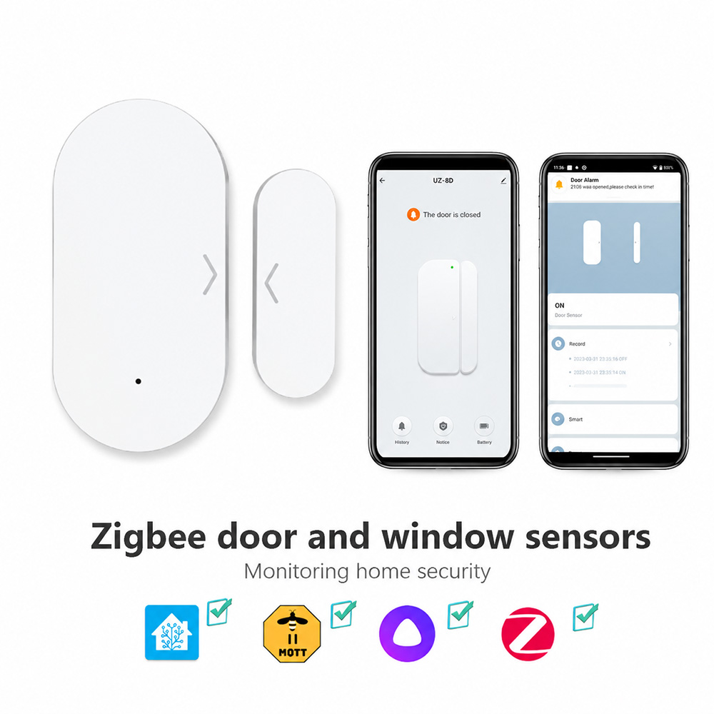 Smart Home Yandex - Zigbee 3.0 Kapı Pencere Sensörü Manyetik