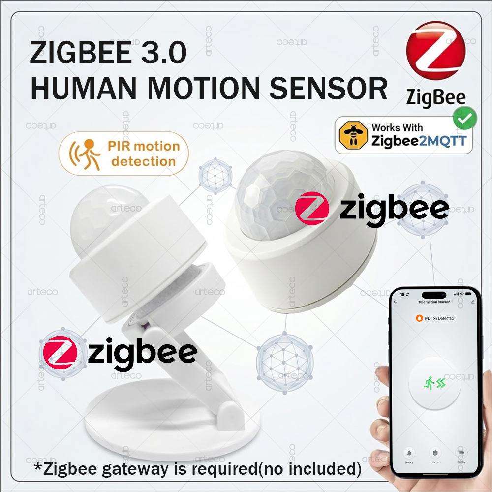 Zigbee Motion Sensor - Zigbee 3.0 Mini PIR Hareket Sensörü
