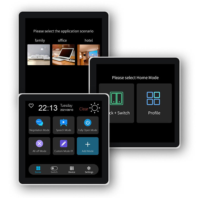 Smart Home Gadgets - FUERS 4 Inç Dokunmatik Ekran Çok
