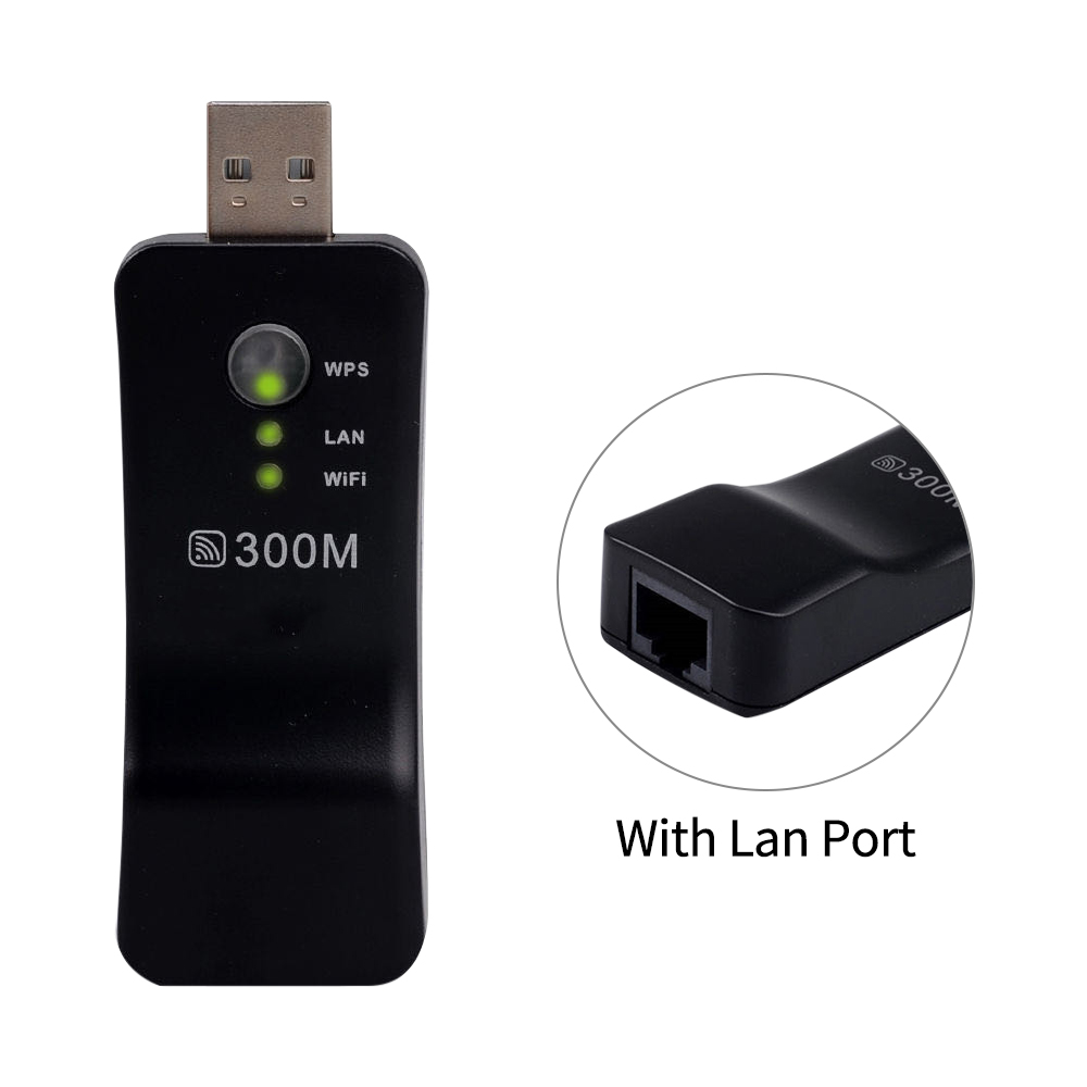 Smart Home Samsung - Evrensel USB Kablosuz WiFi Akıllı 300Mpbs