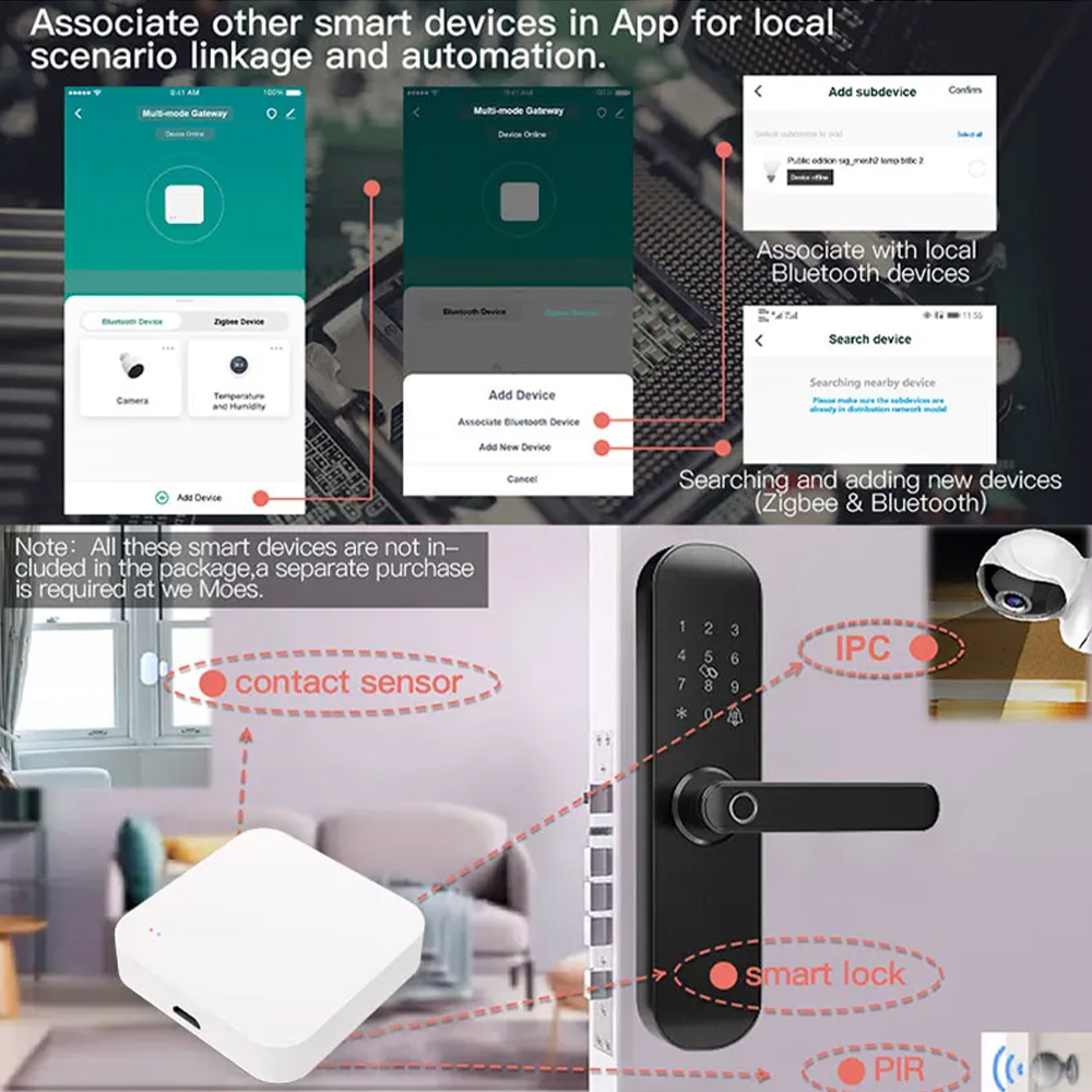 Tuya Zigbee Bluetooth Çok Modl - Smart Home Vimar incelemesi ve fiyatı