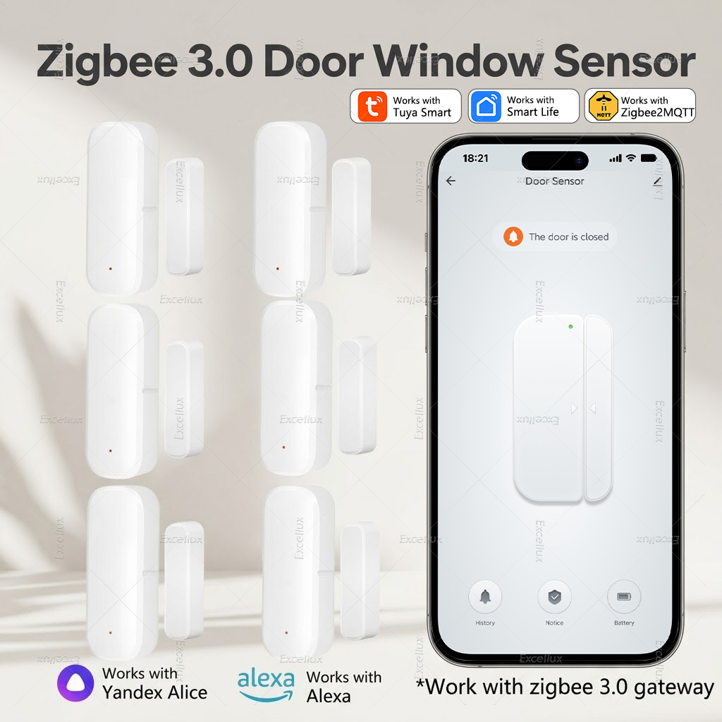Tuya Zigbee 3.0 Kapı Sensörü P - Smart Home Yandex incelemesi ve fiyatı