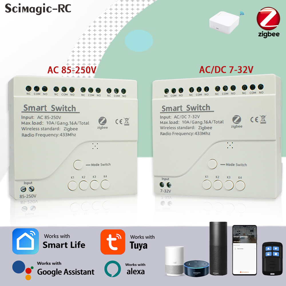 4 Kanallı Zigbee Tuya Akıllı E - Smart Home Google incelemesi ve fiyatı