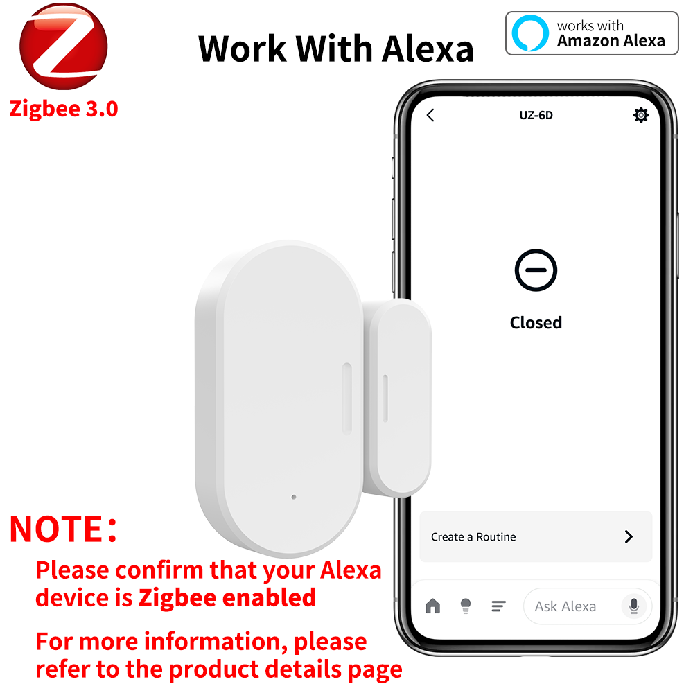 Zigbee Kapı Pencere Sensörü UZ - Smart Home Yandex incelemesi ve fiyatı