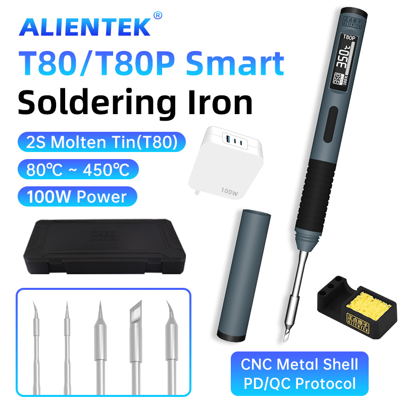 ALIENTEK T80 Akıllı Havya PD 1 - Smart Home Interior incelemesi ve fiyatı