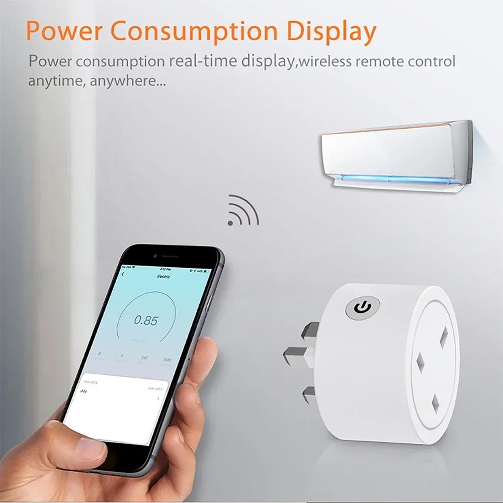 Zigbee Akıllı Priz 16A İngiliz - Smart Home Google incelemesi ve fiyatı