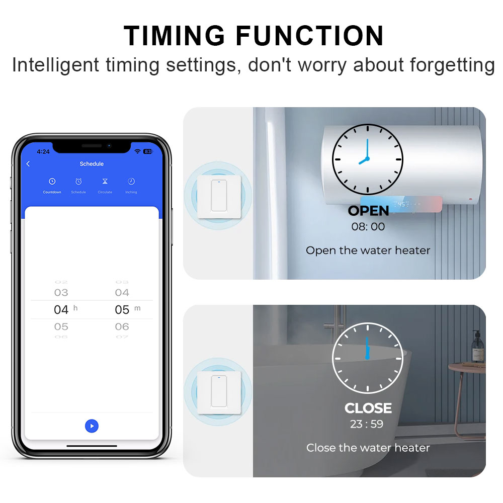 Akıllı Su Isıtıcı Anahtarı/WiF - Smart Home Google incelemesi ve fiyatı