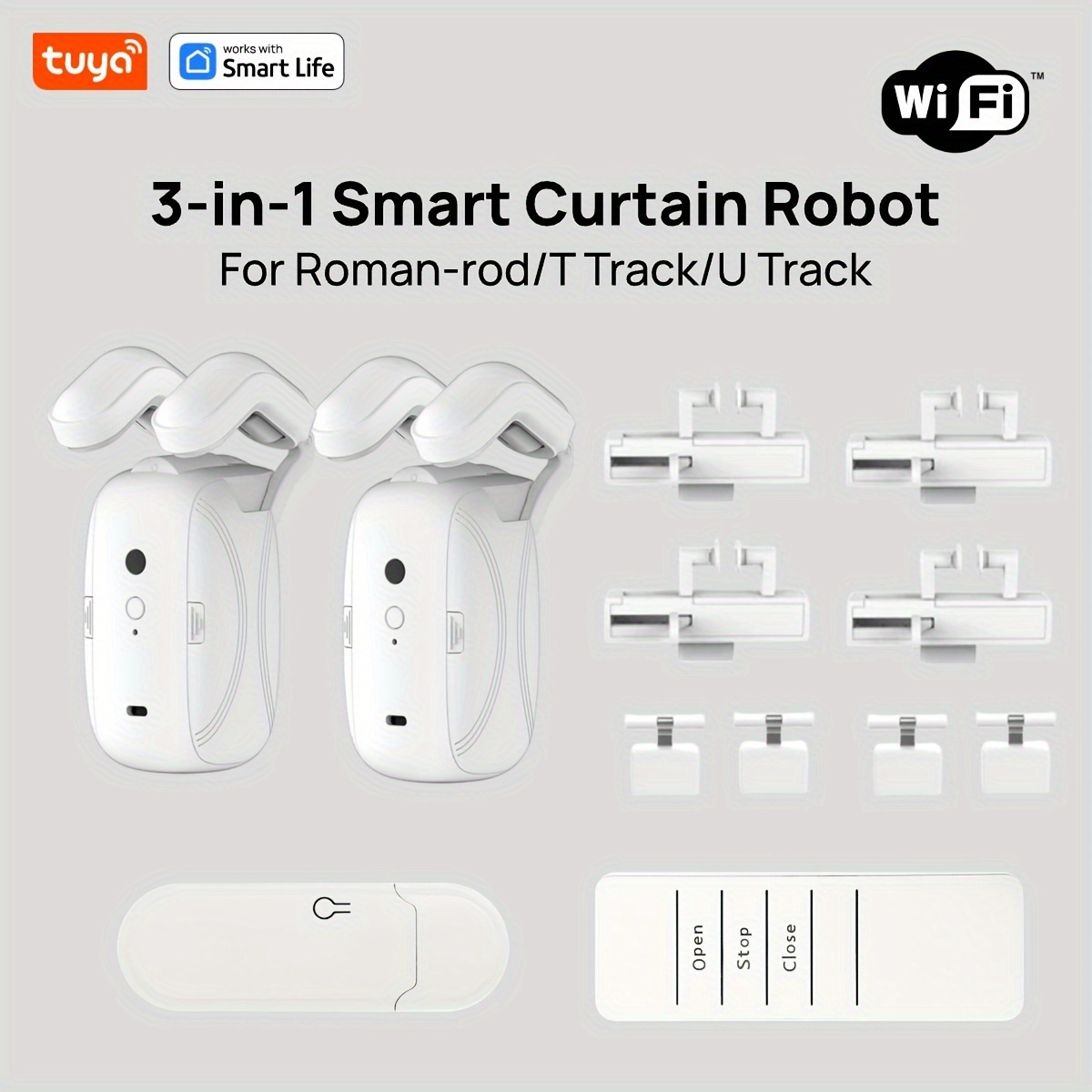 1/2 ADET Tuya Akıllı WiFi Perd - Smart Home Vimar incelemesi ve fiyatı