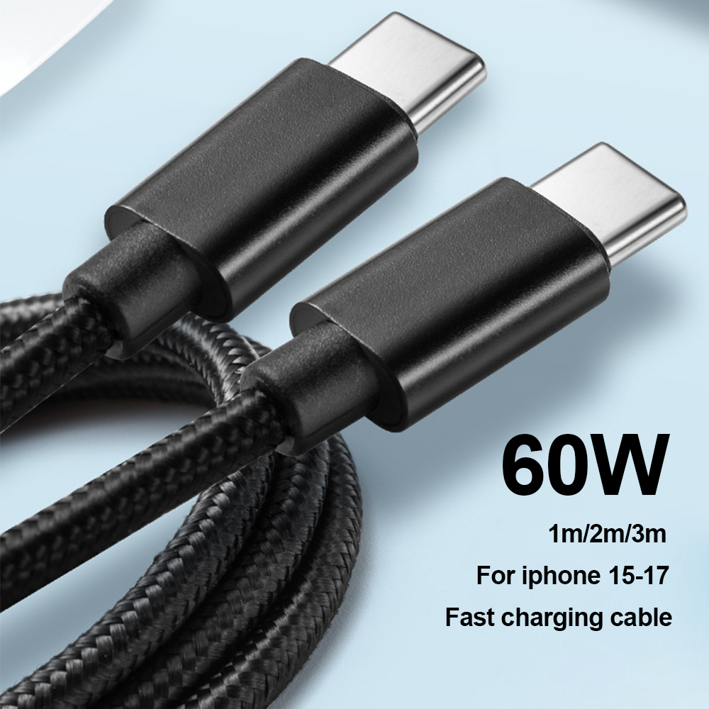 60W Örgülü USB C Kablosu 1M 2M - Smart Home Samsung incelemesi ve fiyatı