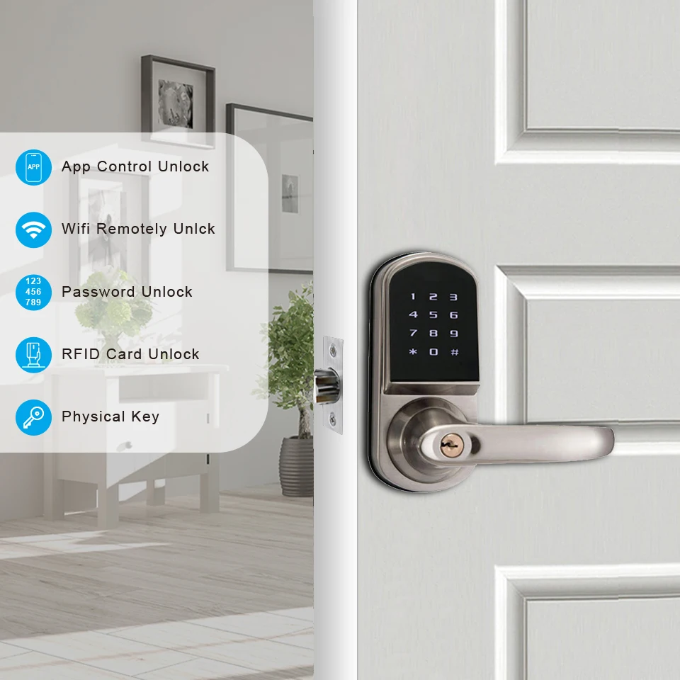 Çinko Alaşımlı Akıllı Kapı Kil - Airbnb Smart Home incelemesi ve fiyatı