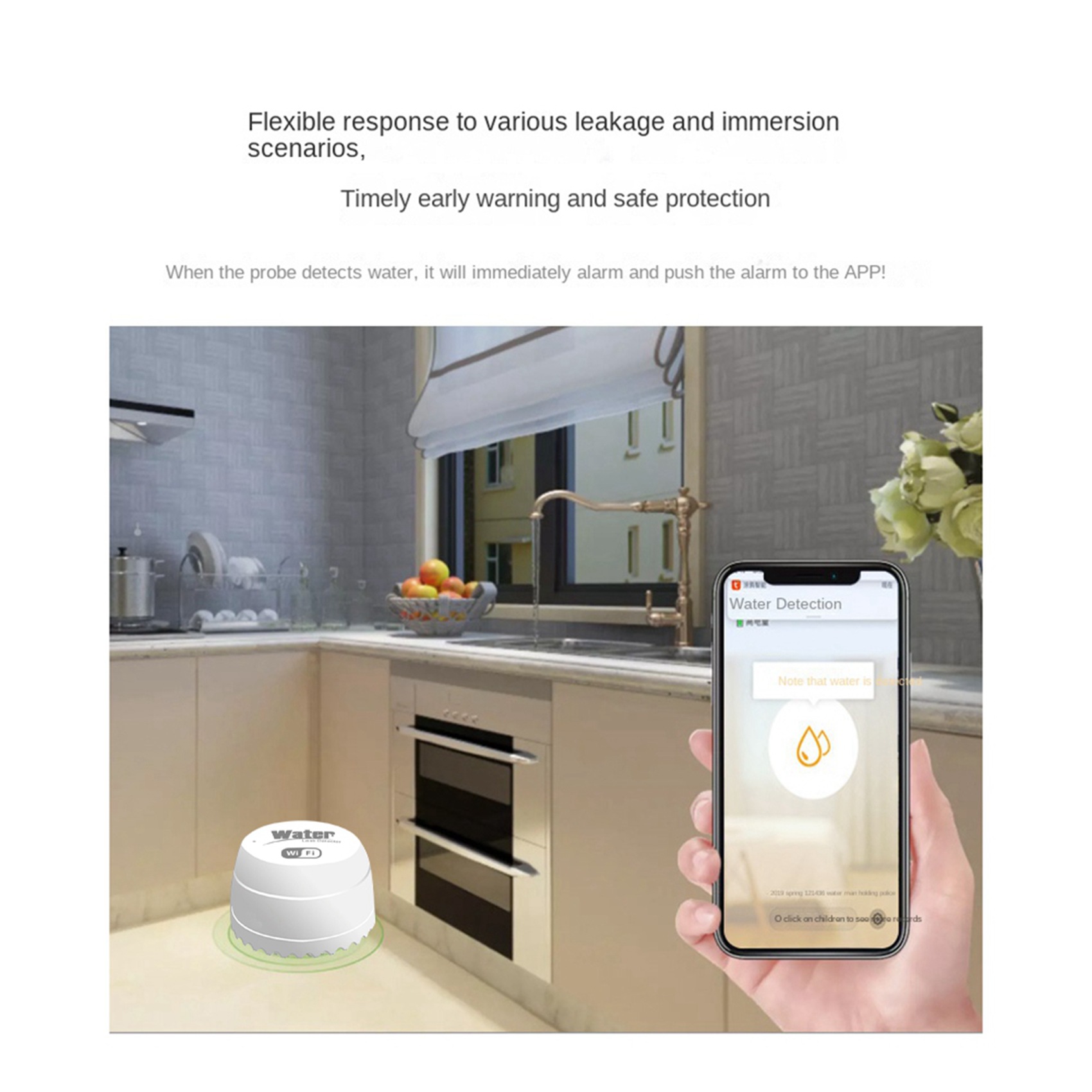 ABKW-3X Wifi Crow Akıllı Su De - Wifi Water Sensor incelemesi ve fiyatı