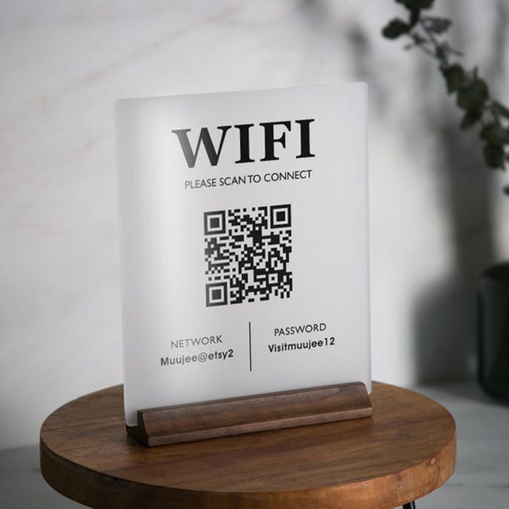 Sıcak Fırsat WiFi QR Kodlu Ahş - Airbnb Smart Home incelemesi ve fiyatı