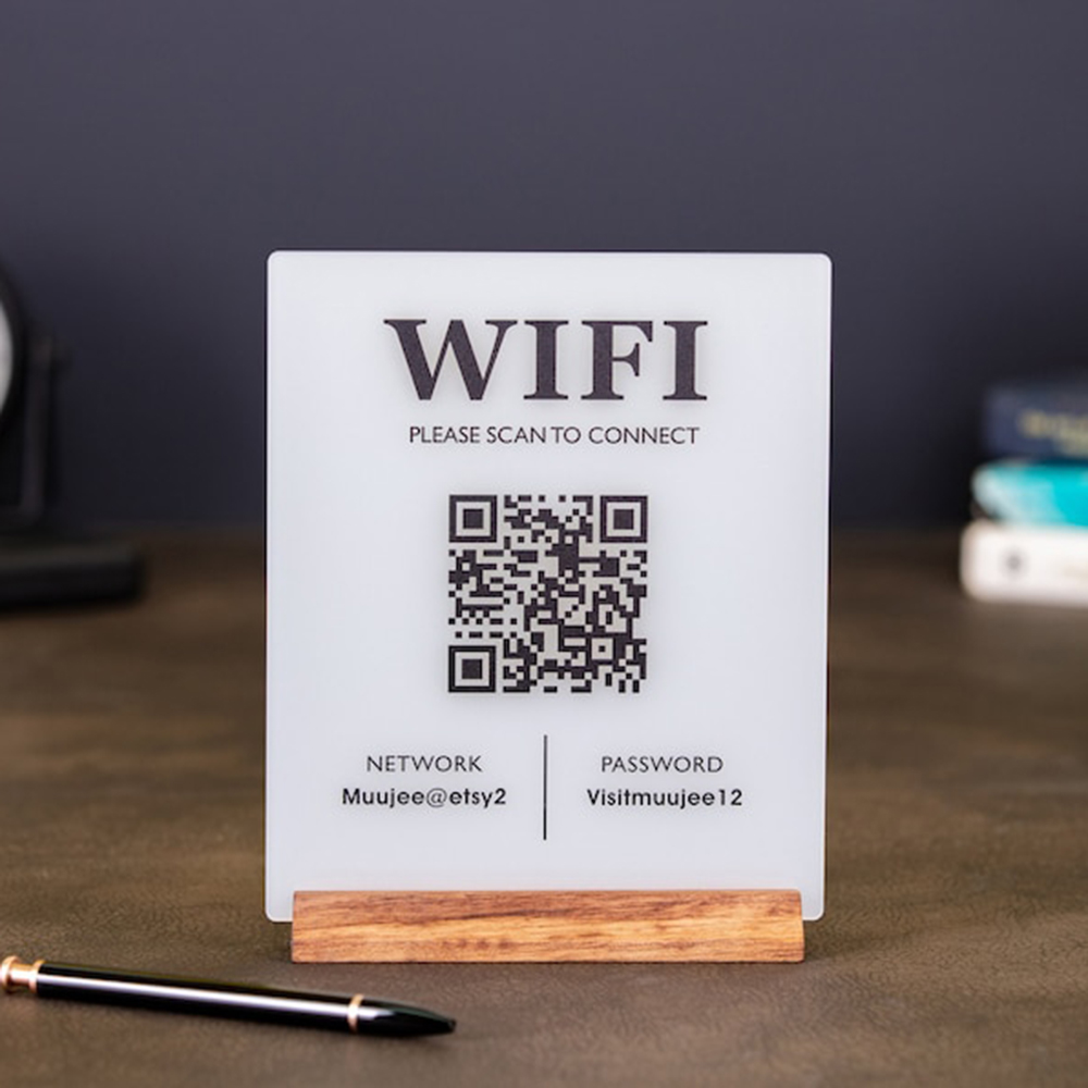Sıcak Fırsat WiFi QR Kodlu Ahş - Airbnb Smart Home incelemesi ve fiyatı