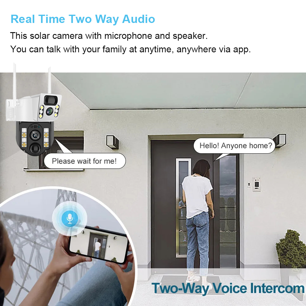 WiFi/4G güneş kamera IP CCTV g - Smart Home Ir incelemesi ve fiyatı