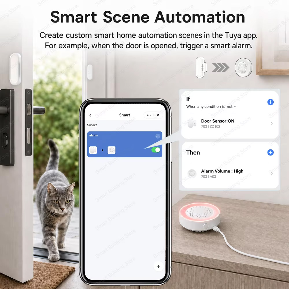 Tuya Zigbee 3.0 Kapı Pencere S - Smart Home Yandex incelemesi ve fiyatı