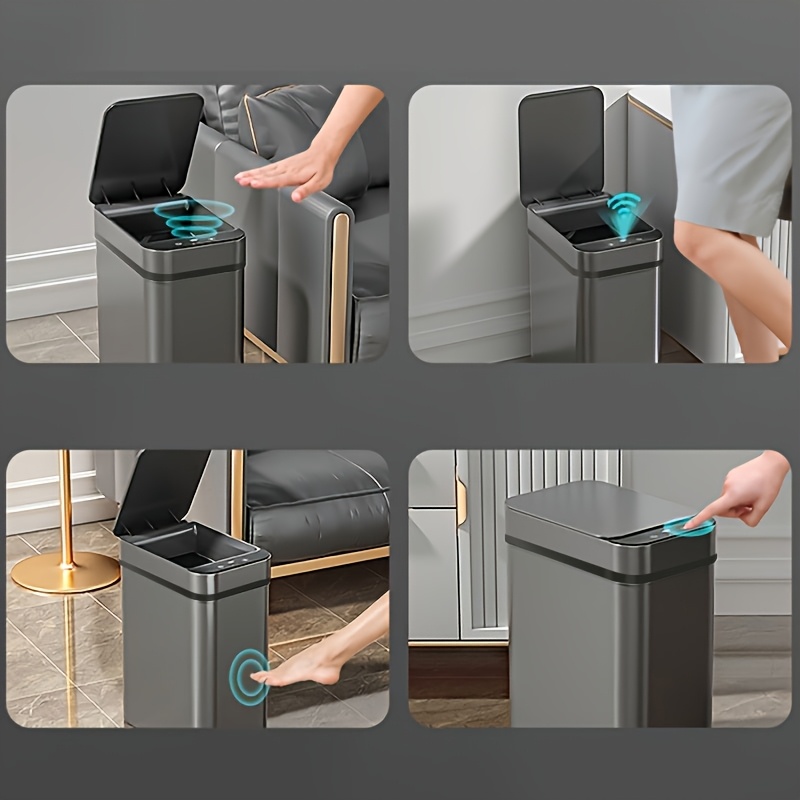 Siyah Temassız Akıllı Çöp Kova - Smart Home Junkie incelemesi ve fiyatı