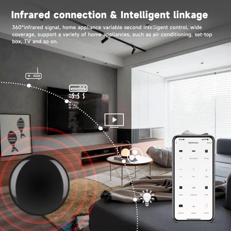 Tuya Zigbee Evrensel IR Uzakta - Smart Home Ir incelemesi ve fiyatı