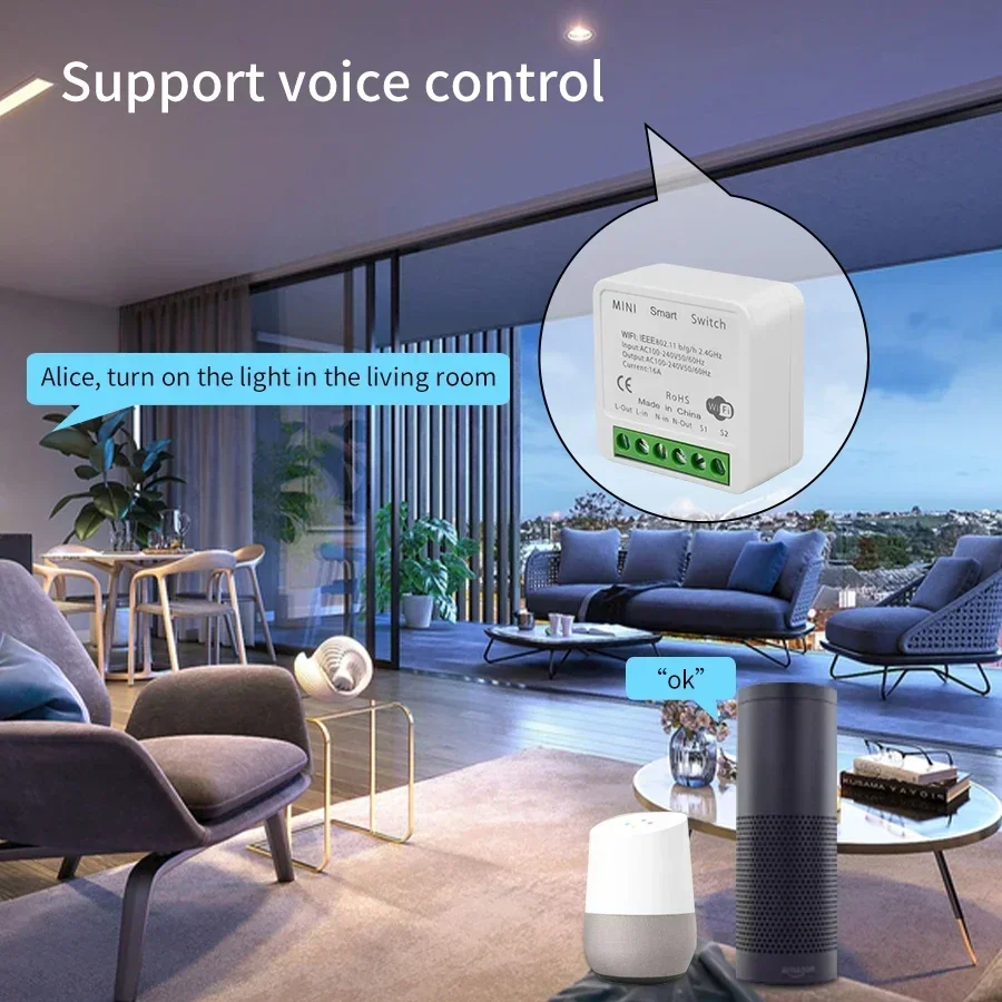 16A 20A Tuya Akıllı WiFi Anaht - Smart Home Google incelemesi ve fiyatı
