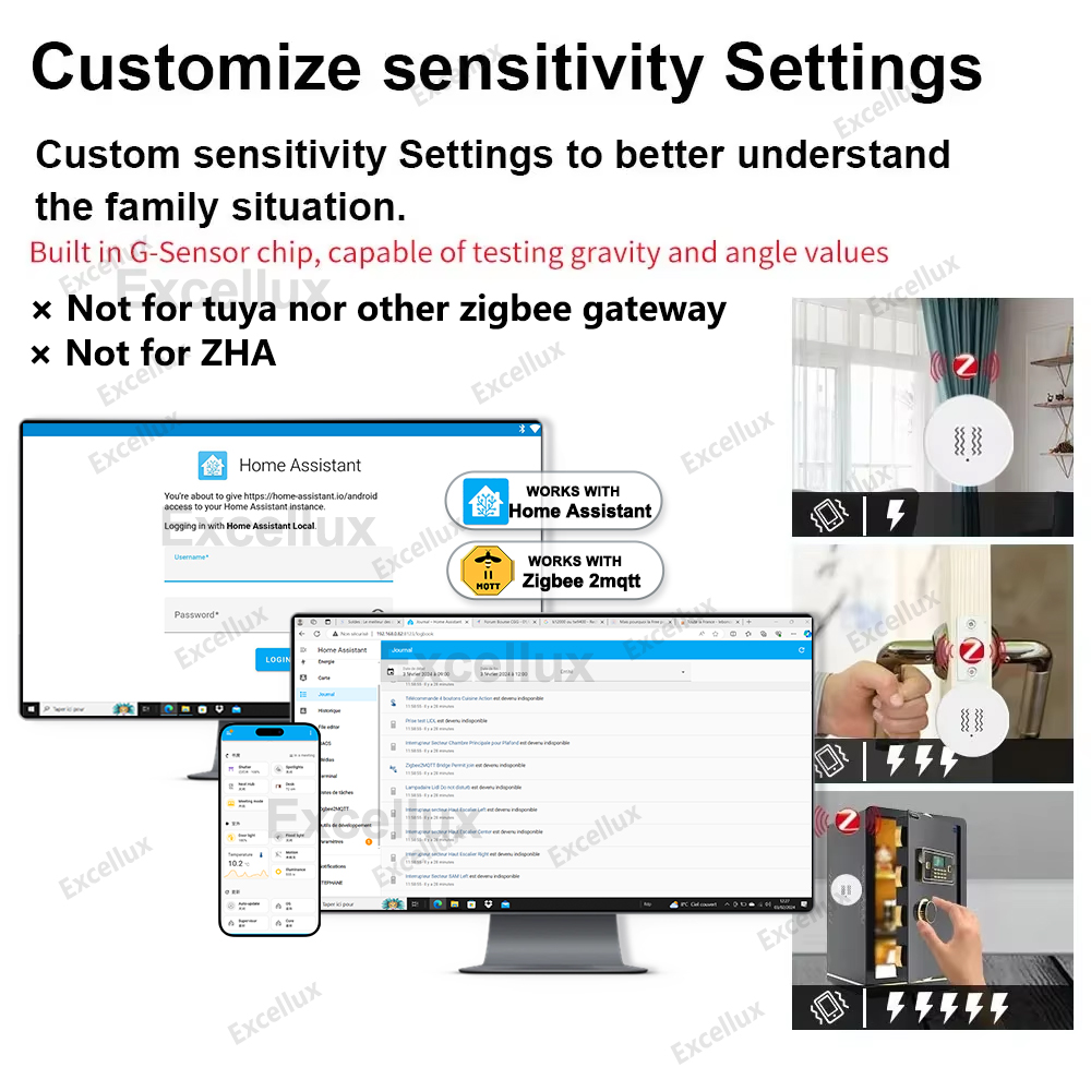 Zigbee 3.0 Akıllı Titreşim Sen - Smart Home Gadgets incelemesi ve fiyatı