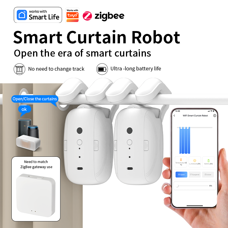Zigbee Akıllı Perde Sürücü Rob - Smart Home Google incelemesi ve fiyatı