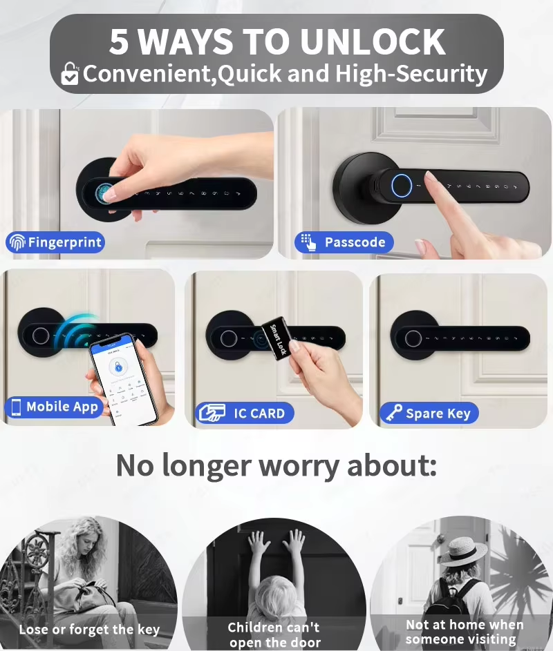 TTLock Akıllı Dijital Kapı Kil - Airbnb Smart Home incelemesi ve fiyatı