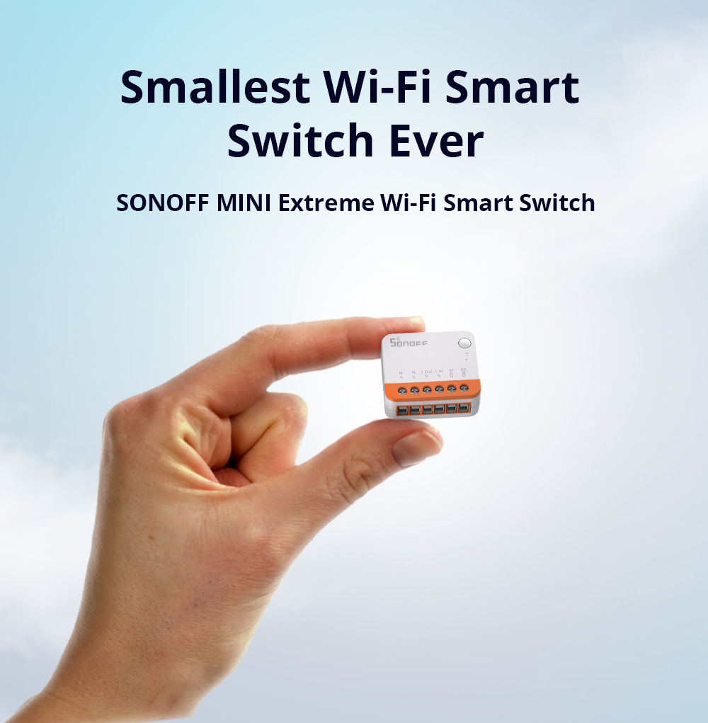 Sonoff Mini R4 Extreme Wifi Ak - Smart Home Miniature incelemesi ve fiyatı
