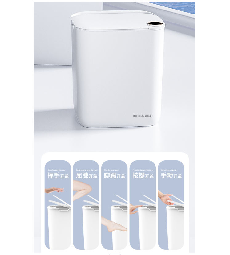 Akıllı Sensörlü Otomatik Çöp K - Smart Home Junkie incelemesi ve fiyatı